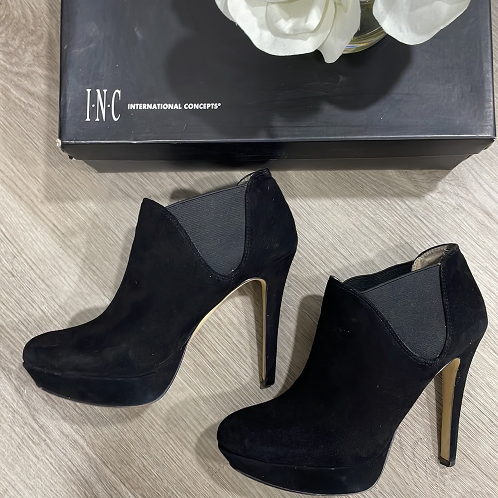 INC Madison Black Bootie- Size 6.5